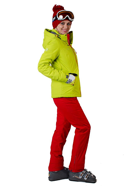 Женский горнолыжный Костюм High Experience Салатовый, 6980155K1