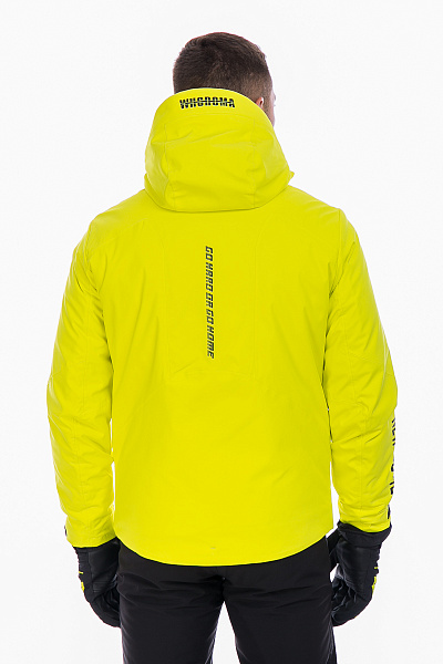 Мужская горнолыжная Куртка WHS Желтый, 8783186