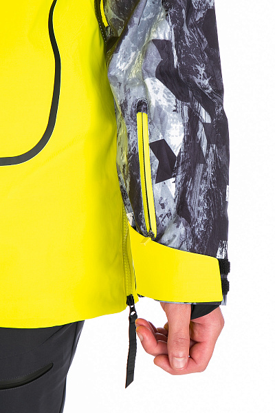 Мужской горнолыжный Анорак WHS Желтый, 8783327