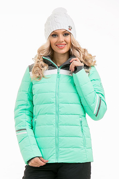 Женский горнолыжный Пуховик High Experience Мятный, 6980200