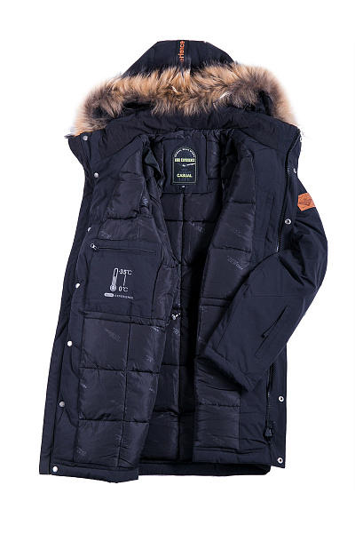 Мужская зимняя Парка High Experience Черный, 6980273