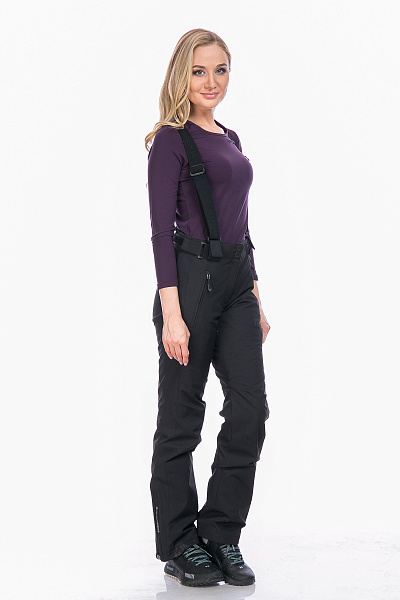 Женские горнолыжные Штаны High Experience Черный, 6980236