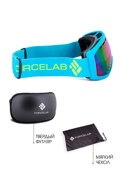 Горнолыжная маска Forcelab Голубой, 706637