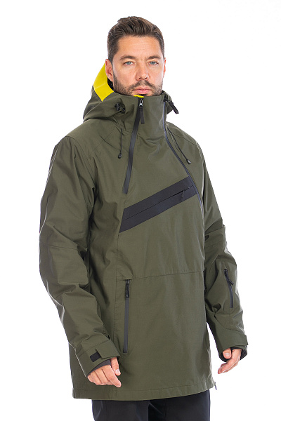 Мужская горнолыжная Куртка Running River Хаки, 8278127