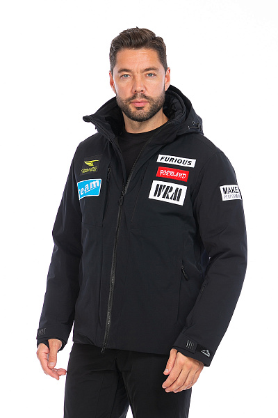 Мужская горнолыжная Куртка WHS Черный, 8783332