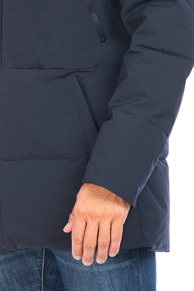 Пуховик WHS Темно-синий, 8783345