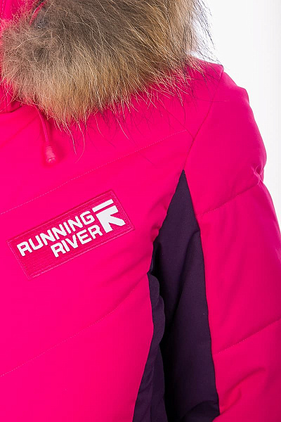 Женский горнолыжный Пуховик Running River Малиновый, 827827