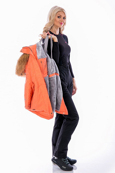 Женская зимняя Парка High Experience Оранжевый, 6980241