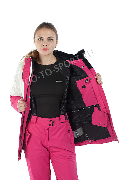 Женская горнолыжная Куртка WHS Белый, 87837