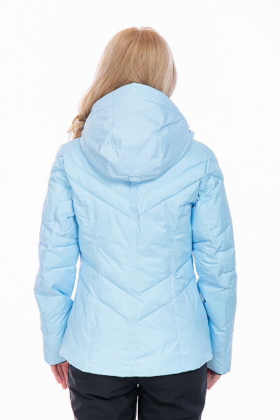 Женский горнолыжный Пуховик Running River Светло-голубой, 827866