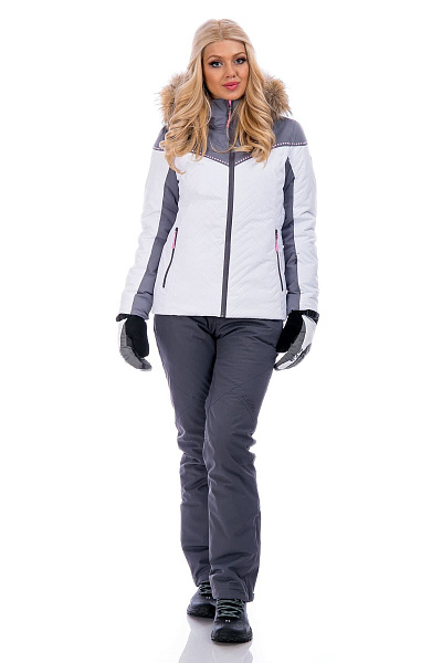 Женский горнолыжный Костюм High Experience Белый, 6980260K2