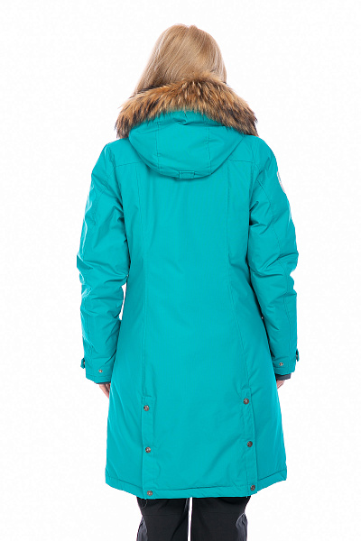 Женская зимняя Парка Running River Бирюзовый, 8278112