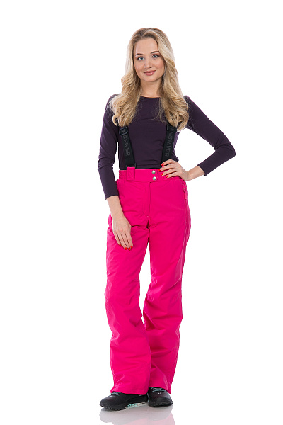 Женские горнолыжные Штаны Running River Малиновый, 827896