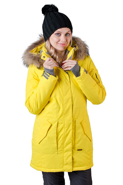 Женская зимняя Парка High Experience Желтый, 6980136