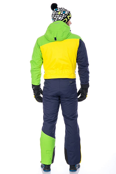 Мужской горнолыжный Комбинезон High Experience Темно-синий, 6980301
