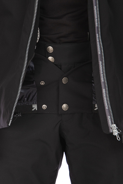 Мужская горнолыжная Куртка Running River Черный, 8278136