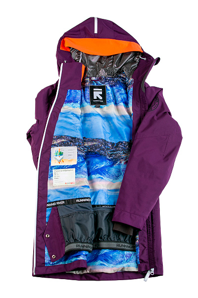 Женская горнолыжная Куртка Running River Фиолетовый, 8278126