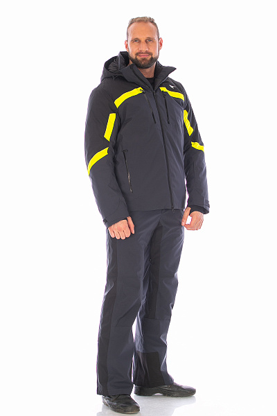 Мужской горнолыжный Костюм WHS Темно-серый, 8783307K2