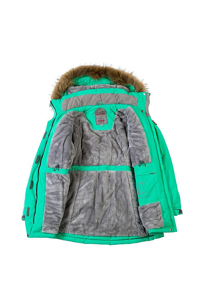 Детская зимняя Парка High Experience Мятный, 6980183