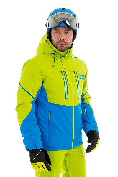 Мужская горнолыжная Куртка Running River Салатовый, 82783