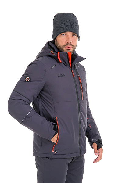 Мужская горнолыжная Куртка High Experience Серый, 6980172
