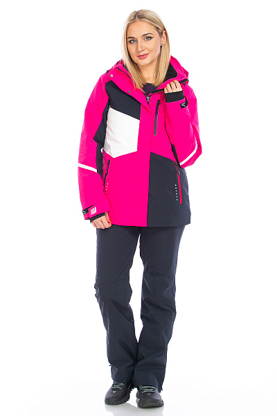 Женская горнолыжная Куртка WHS Малиновый, 8783361