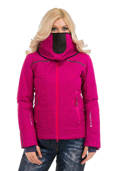 Женская горнолыжная Куртка Snow Headquarter Малиновый, 83814
