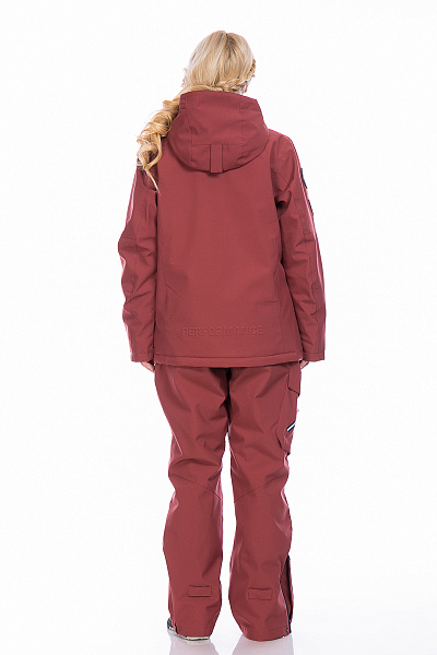 Женский горнолыжный Костюм High Experience Бордовый, 6980322K1