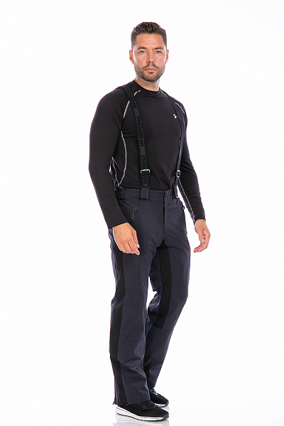 Мужские горнолыжные Штаны WHS Темно-серый, 8783299