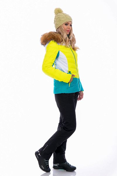 Женский горнолыжный Костюм High Experience Желтый, 6980259K1