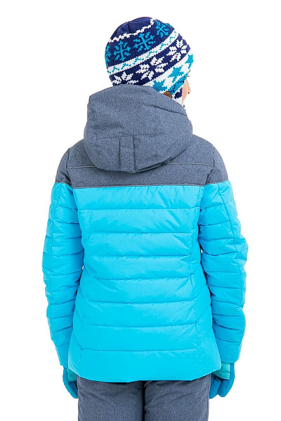 Детский горнолыжный Пуховик High Experience Голубой, 6980181