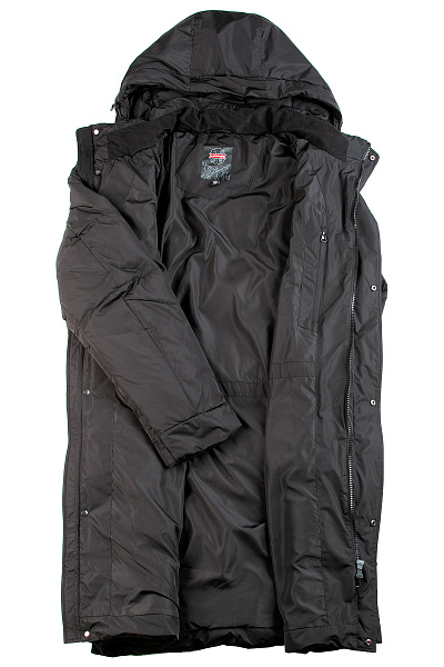 Мужской зимний Пуховик Lafor Черный, 767060