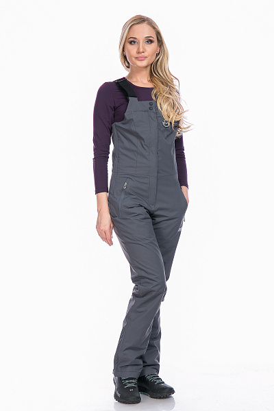 Женские горнолыжные Штаны High Experience Темно-серый, 6980379