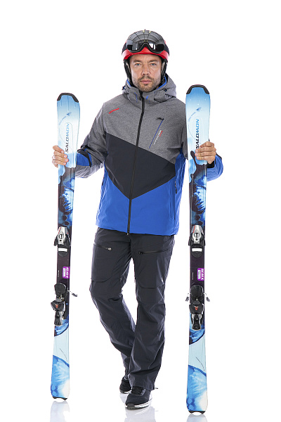 Мужская горнолыжная Куртка WHS Синий, 8783312