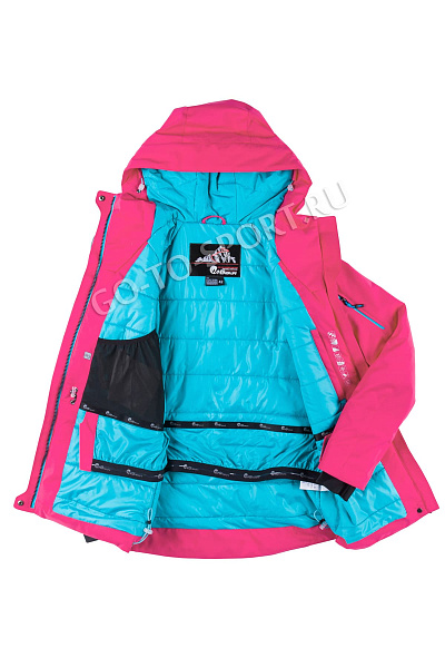 Женская горнолыжная Куртка WHS Малиновый, 878363