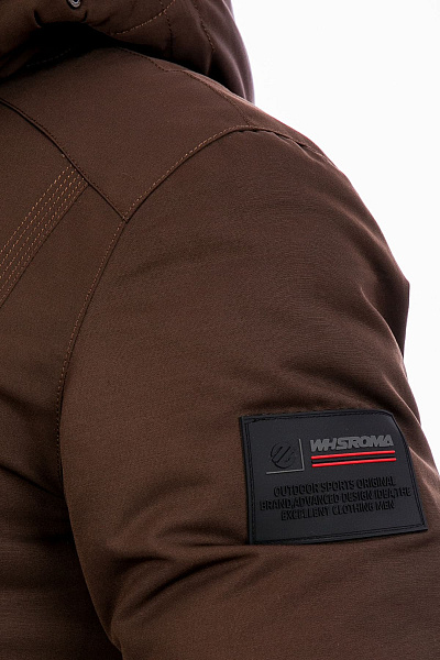 Мужская зимняя Парка WHS Коричневый, 8783134
