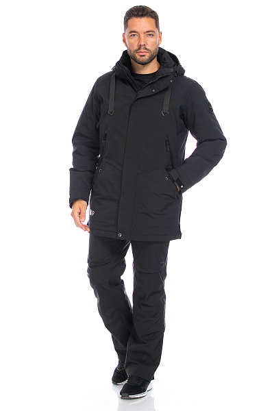 Мужская зимняя Парка WHS Черный, 8783357