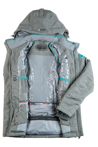 Женский горнолыжный Костюм High Experience Серый, 6980372K1