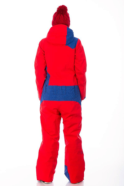 Женский горнолыжный Комбинезон Snow Headquarter Красный, 838116