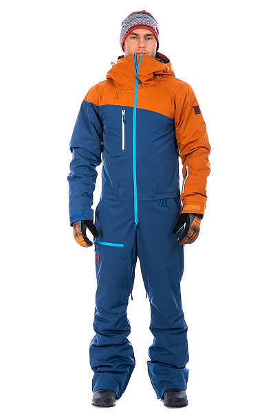 Мужской горнолыжный Комбинезон Running River Синий, 827837