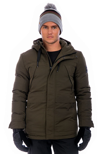 Мужская зимняя Парка WHS Хаки, 8783133