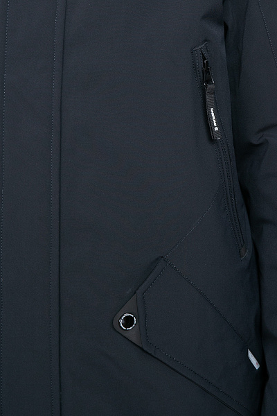 Детская зимняя Парка WHS Темно-синий, 8783283