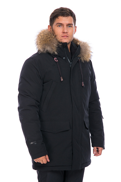Мужская зимняя Парка High Experience Черный, 6980335