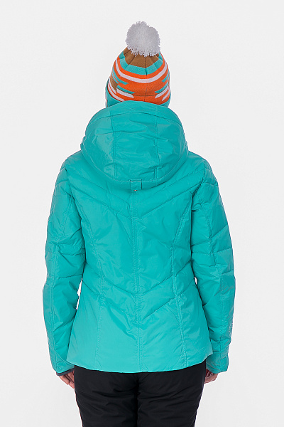 Женский горнолыжный Пуховик Running River Мятный, 827866