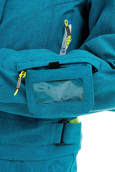 Женский горнолыжный Комбинезон Snow Headquarter Бирюзовый, 838111