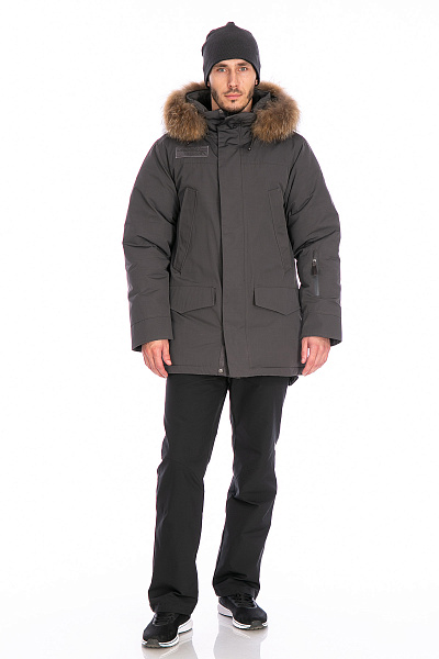 Мужской зимний Костюм Running River Серый, 827886K1