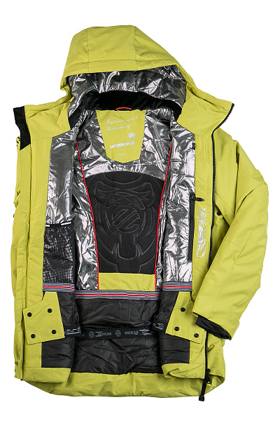 Мужская горнолыжная Куртка WHS Салатовый, 8783195