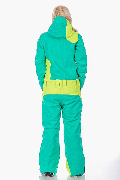 Женский горнолыжный Комбинезон Snow Headquarter Зеленый, 838116