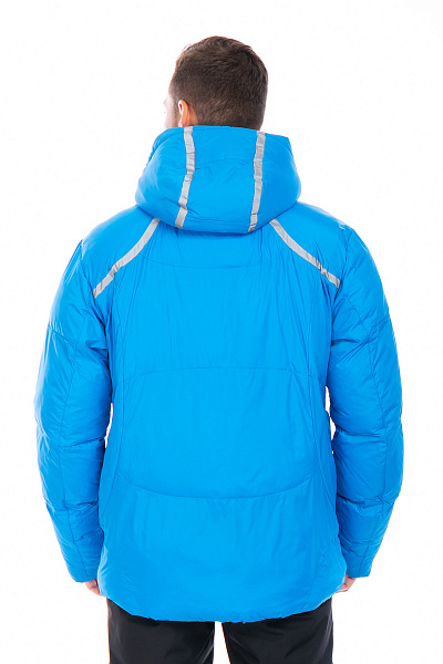 Мужской горнолыжный Пуховик Running River Голубой, 8278118
