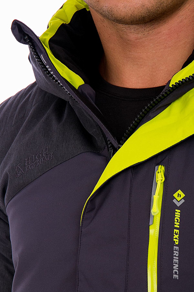 Мужская горнолыжная Куртка High Experience Серый, 6980274